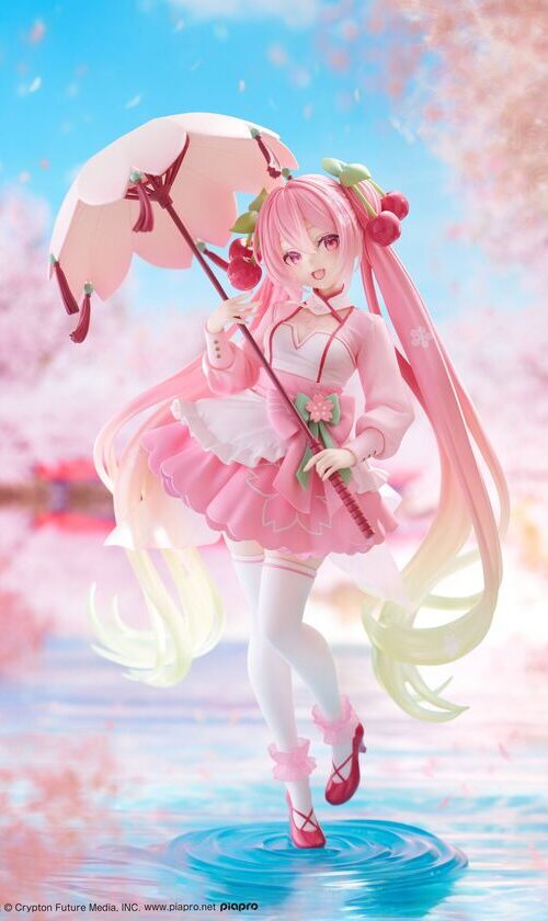 Vocaloid Hatsune Miku Artist MasterPiece+ Sakura, Sakura Dress Ver. (Taito)