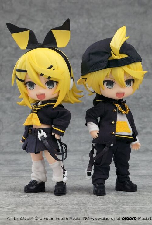 Vocaloid Kagamine Rin and Kagamine Len Nendoroid Doll Bring It On Ver. (Good Smile Company)
