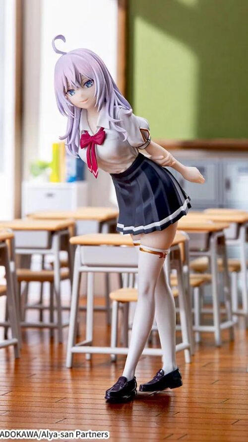 Alya Sometimes Hides Her Feelings in Russian Alisa Mikhailovna Kujou Luminasta Natsu Seifuku (SEGA)