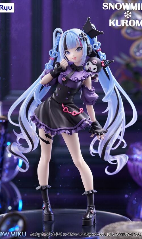 Kuromi Vocaloid Hatsune Miku Trio Try iT Figure Snow (FuRyu)