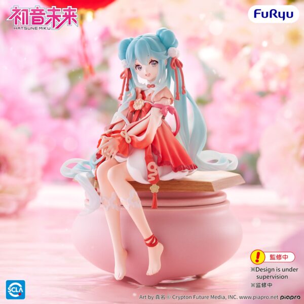 Vocaloid Hatsune Miku Noodle Stopper Figure 2026 Chinese New Year Ver. (FuRyu)