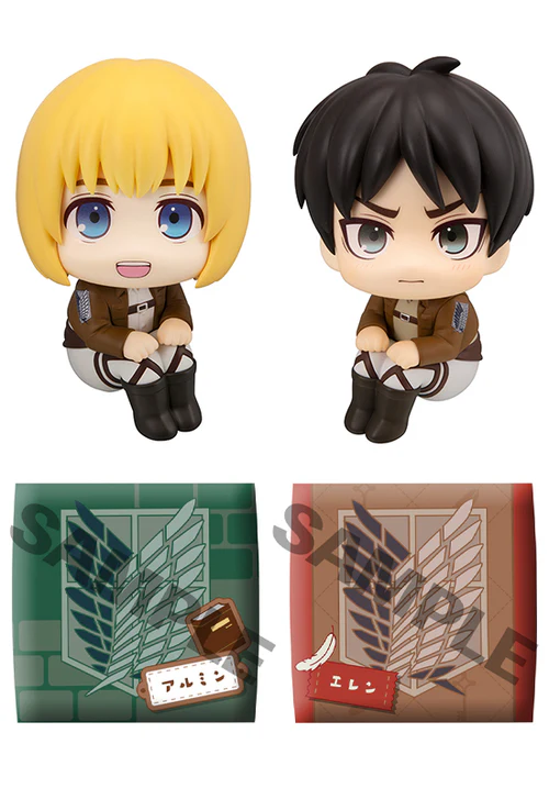 Attack on Titan Armin Arlert & Eren Yeager Grumpy ver. Look Up (MegaHouse)