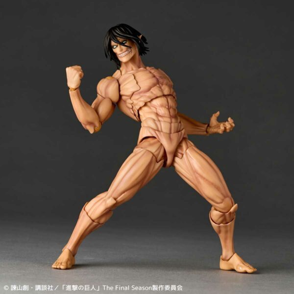 Attack on Titan Eren Titan Amazing Yamaguchi Revoltech (NR057) (Kaiyodo)