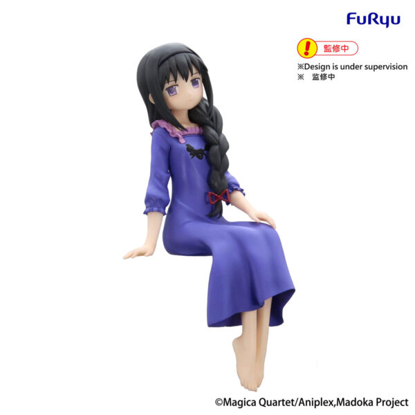 Mahou Shoujo Madoka☆Magica Akemi Homura Noodle Stopper Figure Nightwear (FuRyu)