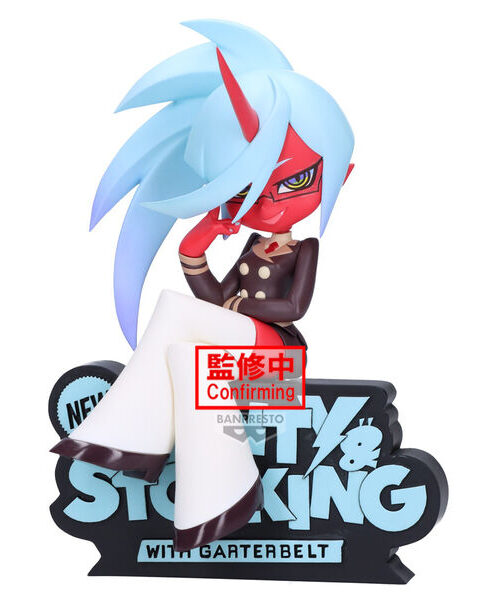 New Panty & Stocking with Garterbelt Kneesocks Monitor Top Figure (Bandai Spirits)