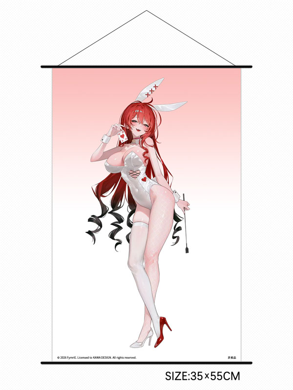 Original Bunny Girl Velvet (Kawa Design) Deluxe Edition Wall Scroll Original Bunny Girl Velvet (Kawa Design) Deluxe Edition Wall Scroll