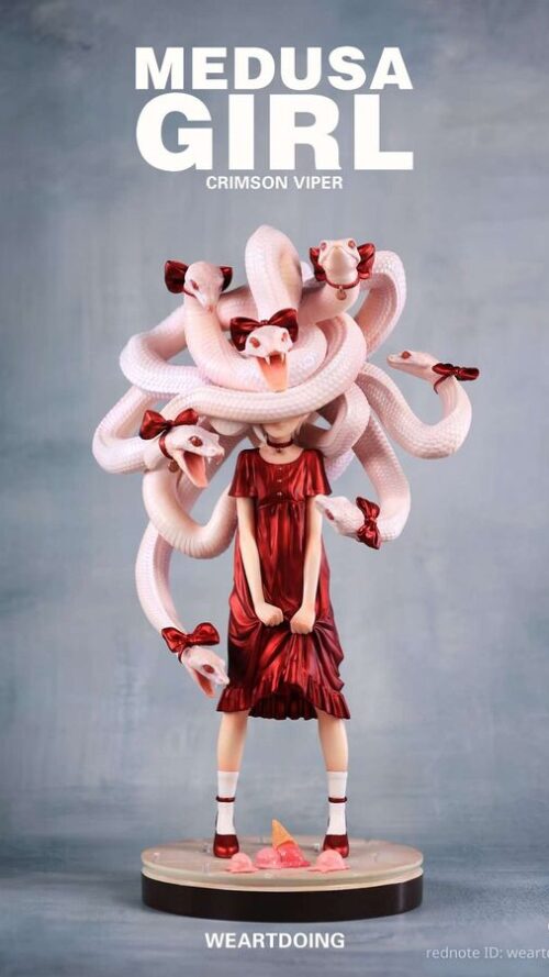 Original Medusa Girl Crimson Viper (WeArtDoing)