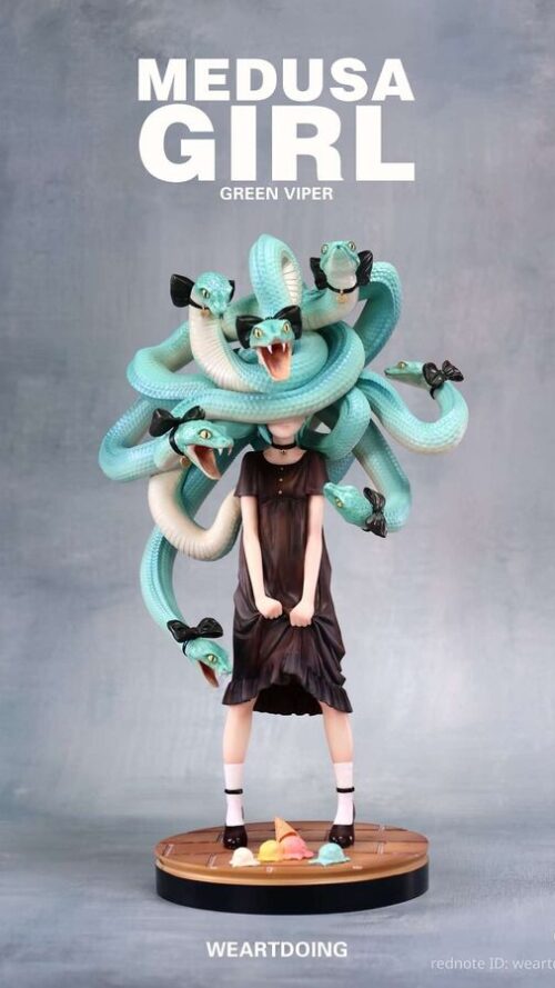 Original Medusa Girl Green Viper (WeArtDoing)