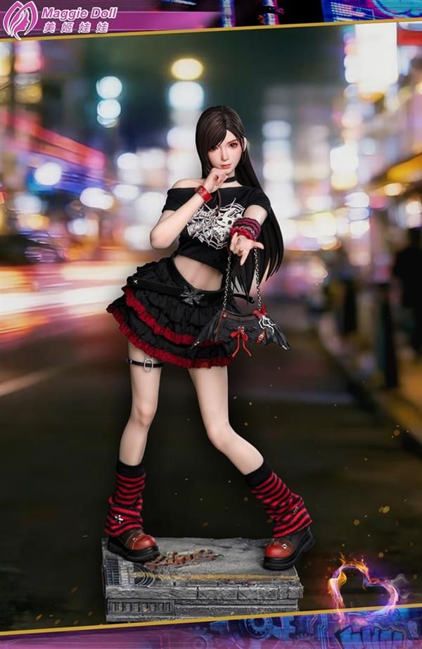 Final Fantasy VII Punk Girl Tifa (Maggie Doll) 1