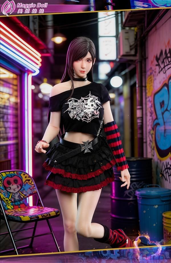 Final Fantasy VII Punk Girl Tifa (Maggie Doll) 3