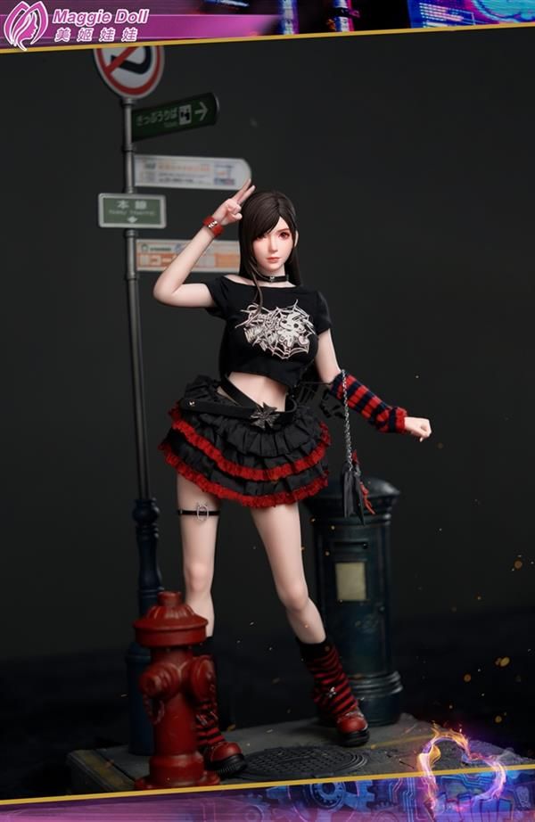 Final Fantasy VII Punk Girl Tifa (Maggie Doll) 6