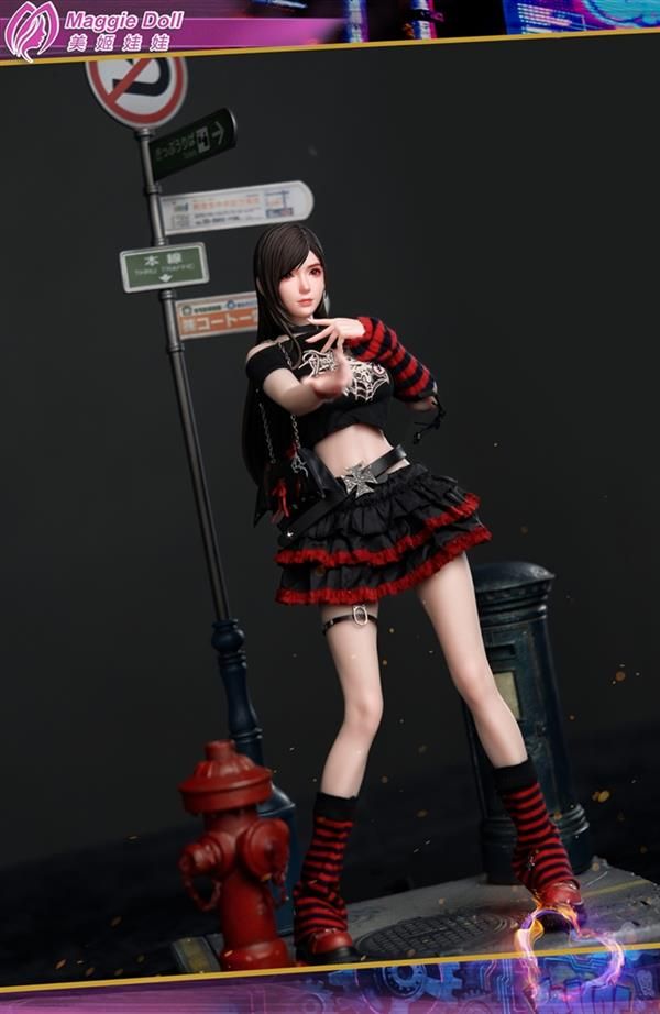 Final Fantasy VII Punk Girl Tifa (Maggie Doll) 7