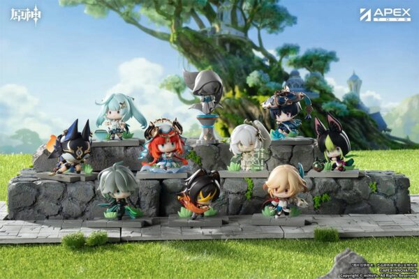 Genshin Impact Battlefield Valor Themed Series Capsule Toys (Sumeru) Figure Blind Box (9 PCS) APEX Toys Genshin Impact Battlefield Valor Themed Series Capsule Toys (Sumeru) Figure Blind Box (9 PCS) APEX Toys