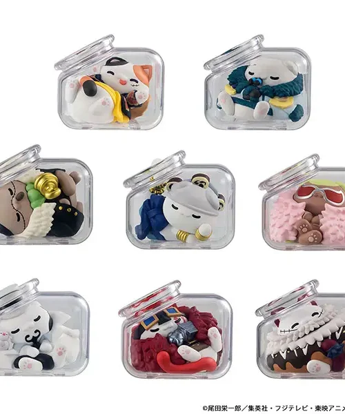 One Piece Goodnight Nyan Piece Nyan! Mega Cat Project Good Enemy Edition (MegaHouse) 1Box 8pcs