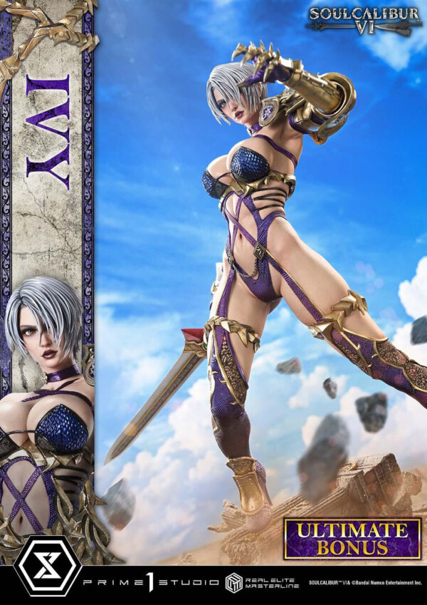 Soul Calibur VI Ivy Real Elite Masterline (REMSC6 01UTS) Ultimate Bonus Version (Prime 1 Studio) 1 Soul Calibur VI Ivy Real Elite Masterline (REMSC6 01UTS) Ultimate Bonus Version (Prime 1 Studio) 1