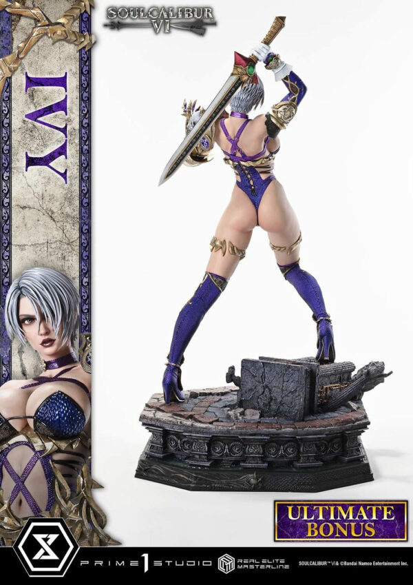 Soul Calibur VI Ivy Real Elite Masterline (REMSC6 01UTS) Ultimate Bonus Version (Prime 1 Studio) 3 Soul Calibur VI Ivy Real Elite Masterline (REMSC6 01UTS) Ultimate Bonus Version (Prime 1 Studio) 3