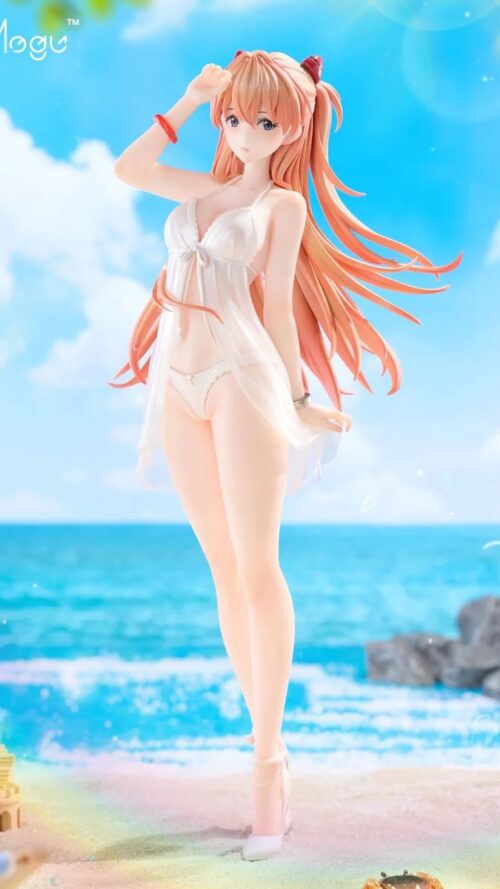 Evangelion Souryuu Asuka Langley Loose Hair Ver. Resin Statue (Mogu Studio)