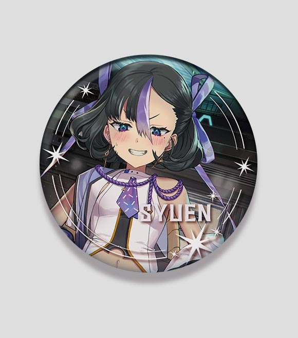 Goddess of Victory Nikke Syuen (Hanabee) Tin Badge