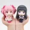 Mahou Shoujo Madoka☆Magica Kaname Madoka and Akemi Homura Set Look Up (MegaHouse) with Gift