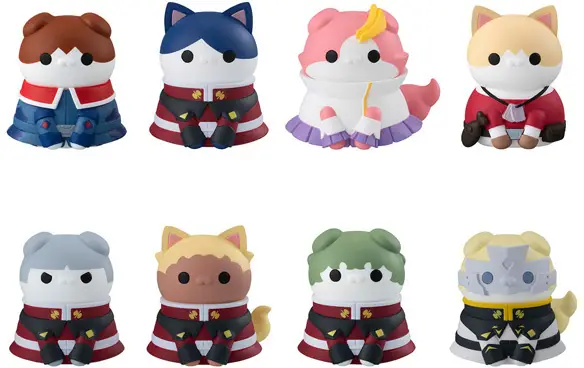 Mobile Suit Gundam Mega Cat Project Mobile Suit Gundam SEED Mobile Suit Nyandam SEED False Nyanko! 1Box 8pcs (MegaHouse)