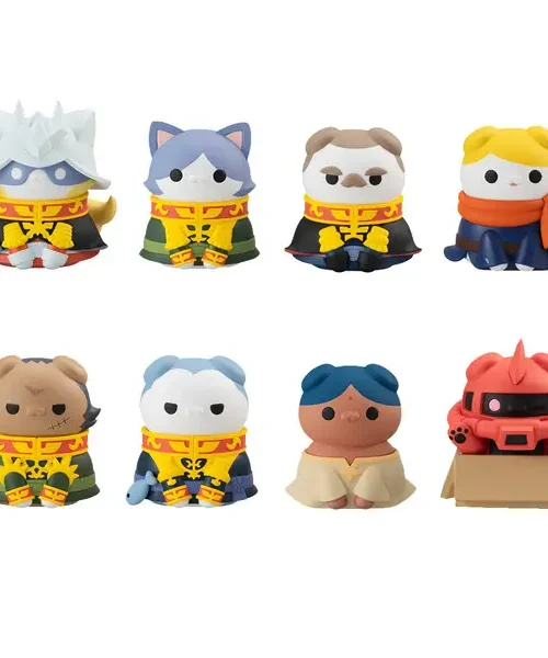 Mobile Suit Gundam Mega Cat Project Mobile Suit Nyandam Earth Federation Forces Meow! 1Box 8pcs (MegaHouse)