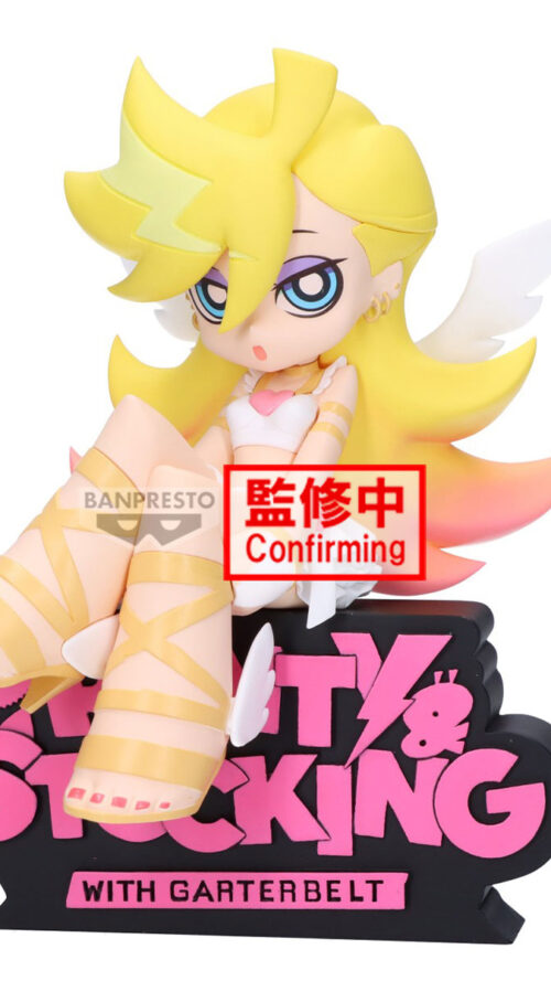 New Panty & Stocking with Garterbelt Panty Anarchy Monitor Top Figure Angel Ver. (Bandai Spirits)