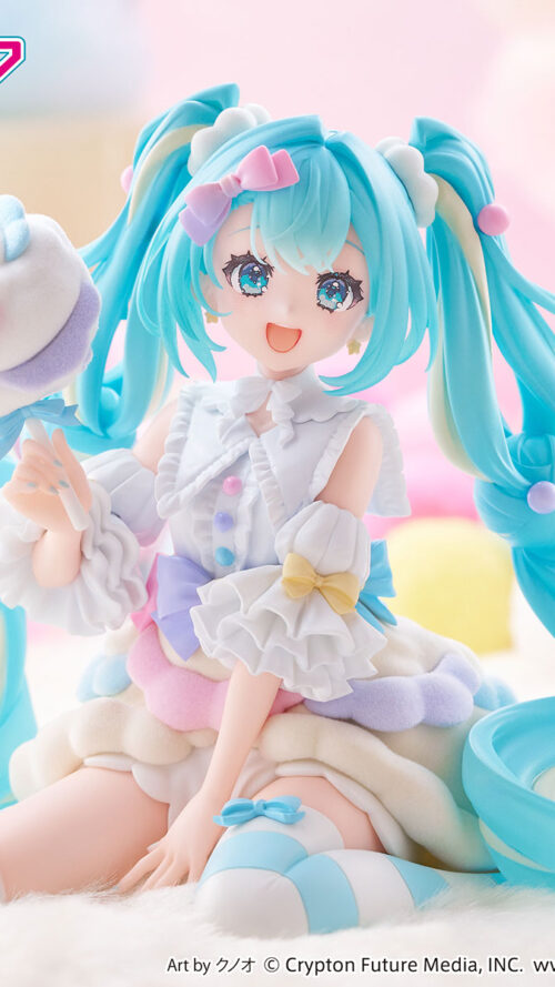Vocaloid Hatsune Miku Melffy Cotton Candy (FuRyu)