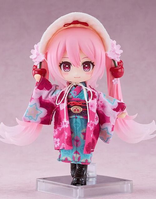 Vocaloid Hatsune Miku Nendoroid Doll Sakura, Hirohako 2025 Ver., (Hakodate) (Good Smile Company)