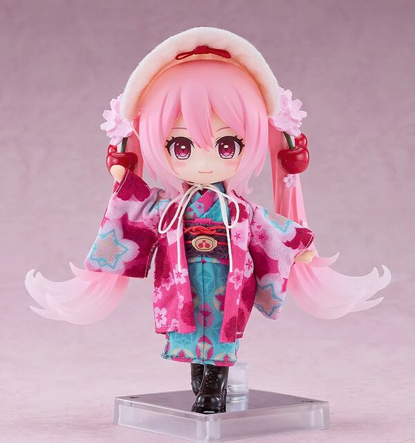 Vocaloid Hatsune Miku Nendoroid Doll Sakura, Hirohako 2025 Ver., (Hakodate) (Good Smile Company)