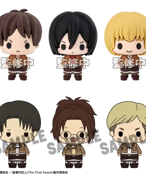 Attack on Titan Chokorin Collection 1Box 6pcs (MegaHouse) Attack on Titan Chokorin Collection 1Box 6pcs (MegaHouse)