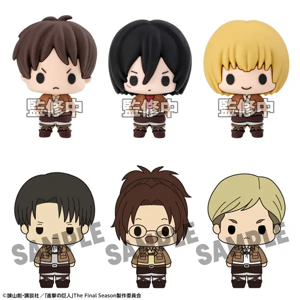 Attack on Titan Chokorin Collection 1Box 6pcs (MegaHouse) Attack on Titan Chokorin Collection 1Box 6pcs (MegaHouse)