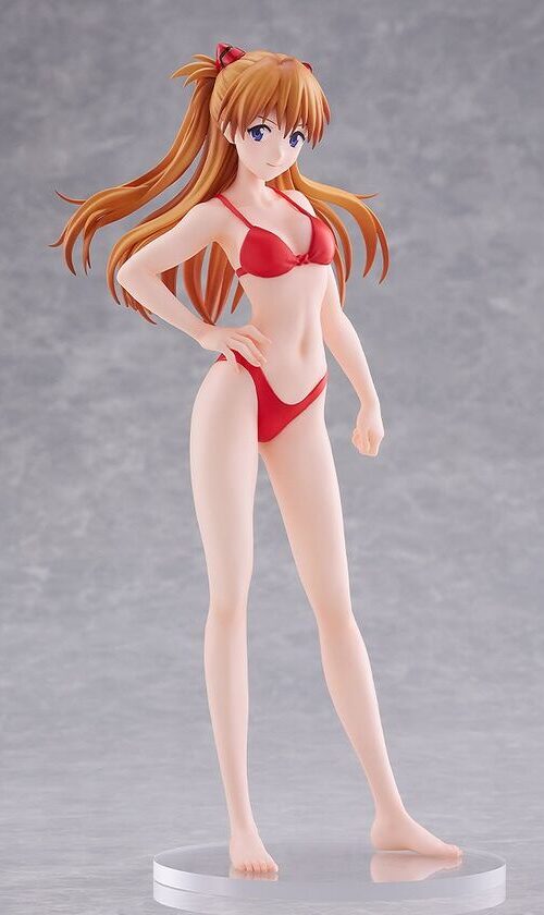 Evangelion Souryuu Asuka Langley Beach Queens Pop Up Parade Bikini Style, L (Wave)