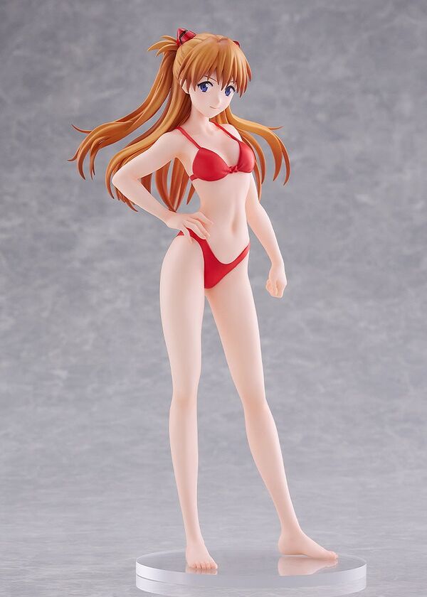Evangelion Souryuu Asuka Langley Beach Queens Pop Up Parade Bikini Style, L (Wave)