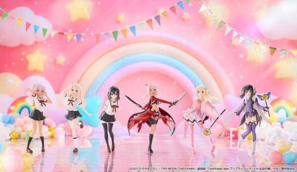 Fate kaleid Liner Prisma ☆ Illya CHILLfigg Nameless Girl Set of 6 (Vision)