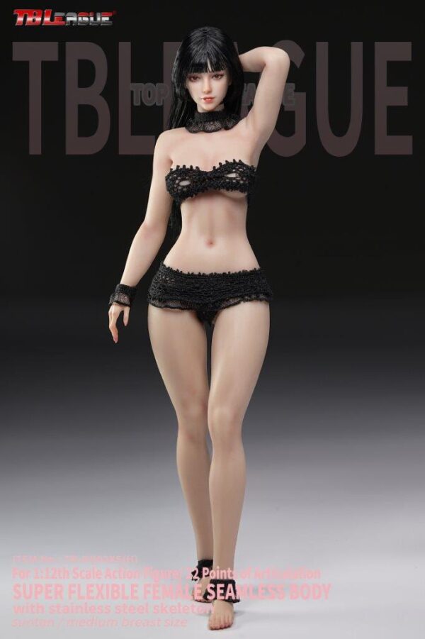 Female Body (Suntan Medium Bust) 1 12 Scale Body (TB DD02XSH with Head Sculpt) (TBLeague) Female Body (Suntan Medium Bust) 1 12 Scale Body (TB DD02XSH with Head Sculpt) (TBLeague)