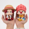 One Piece Shanks & Buggy Set Look Up Childhood ver. (MegaHouse) with Gift