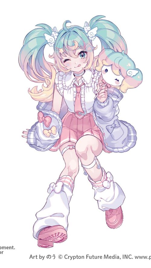 Piapro Characters Hatsune Miku Hatsune Miku Sweet School Life Figure Pastel ver. (FuRyu)