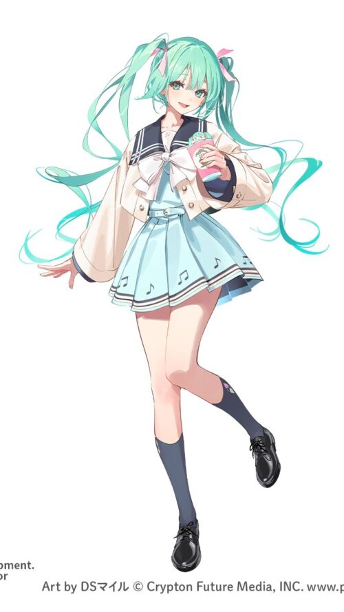 Piapro Characters Hatsune Miku Hatsune Miku Sweet School Life Figure Pure ver. (FuRyu)