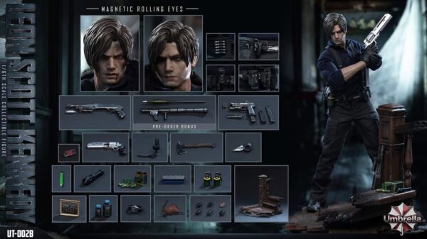 Resident Evil Leon Kennedy UT 002B Gel Hair Version (Umbrella)