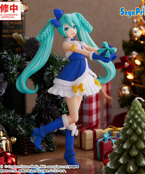 Vocaloid Hatsune Miku High Premium Figure Sapphire Christmas Ver. (Sega)