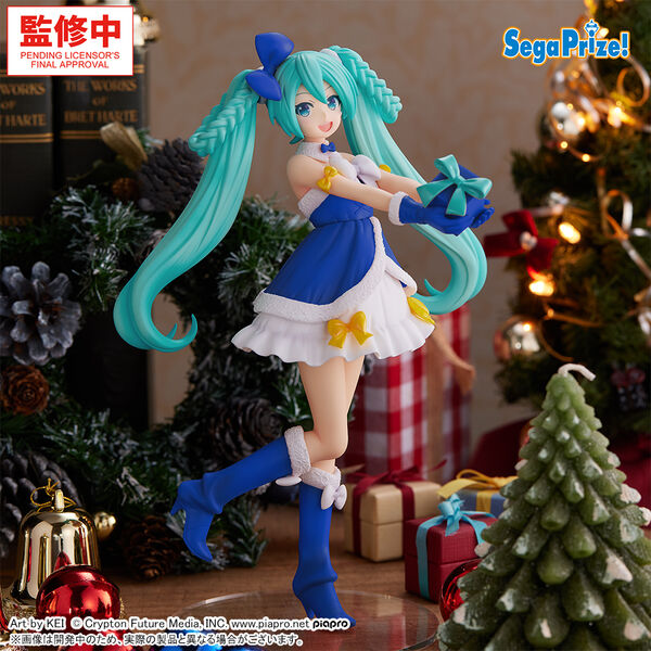 Vocaloid Hatsune Miku High Premium Figure Sapphire Christmas Ver. (Sega)