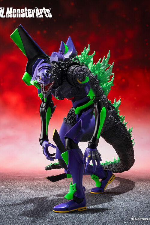 Godzilla vs. Evangelion EVA 01 S.H.MonsterArts G Awakening Form (Bandai Spirits Godzilla vs. Evangelion EVA 01 S.H.MonsterArts G Awakening Form (Bandai Spirits
