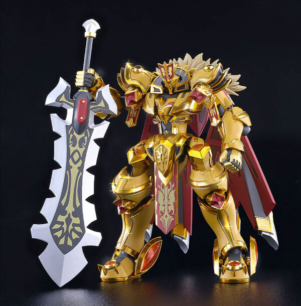 Knights & Magic Goldleo Moderoid Royal Metallic Ver Knights & Magic Goldleo Moderoid Royal Metallic Ver