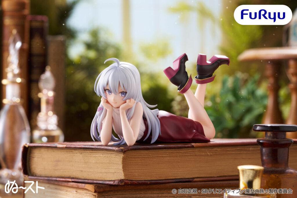Majo no Tabitabi Elaina Noodle Stopper Figure Nesoberi ver. (FuRyu)