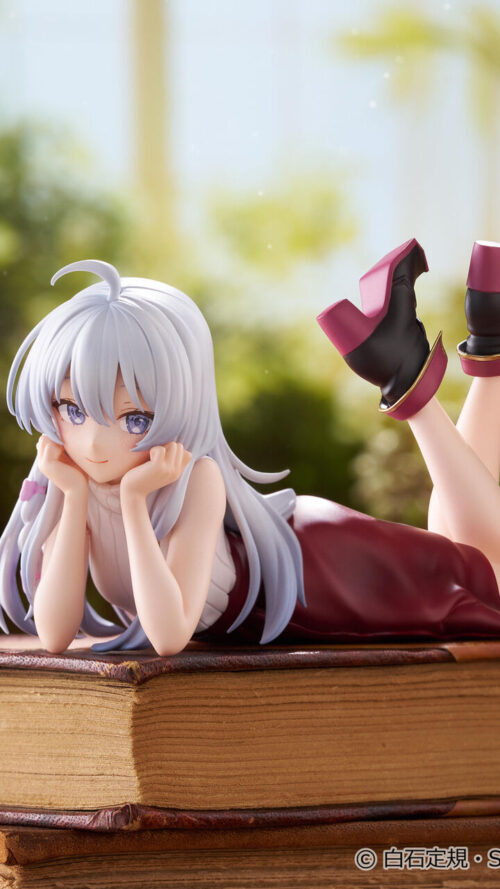 Majo no Tabitabi Elaina Noodle Stopper Figure Nesoberi ver. (FuRyu)