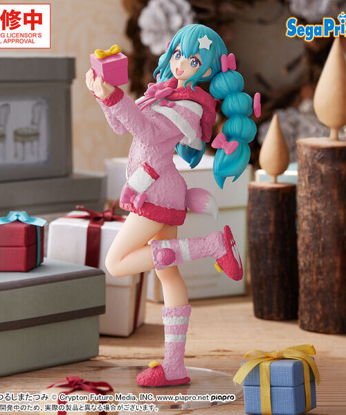 Piapro Characters Hatsune Miku High Premium Figure Mokomoko Christmas Ver. (Sega)
