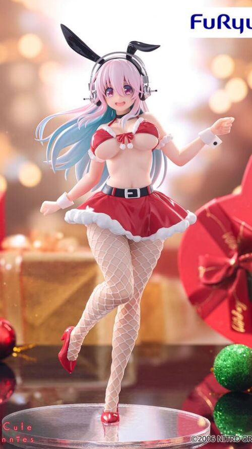 SoniComi (Super Sonico) Sonico BiCute Bunnies Santa ver. (FuRyu)