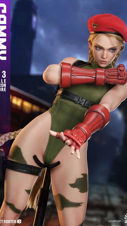 Street Fighter 6 Cammy Silicon Action Figure (Infinity Studio) 2 Street Fighter 6 Cammy Silicon Action Figure (Infinity Studio) 2