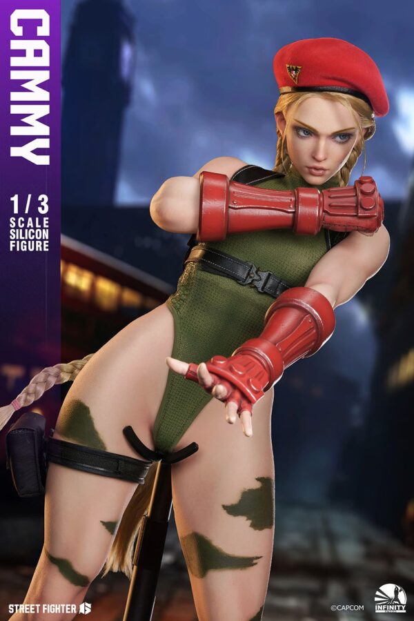 Street Fighter 6 Cammy Silicon Action Figure (Infinity Studio) 2 Street Fighter 6 Cammy Silicon Action Figure (Infinity Studio) 2