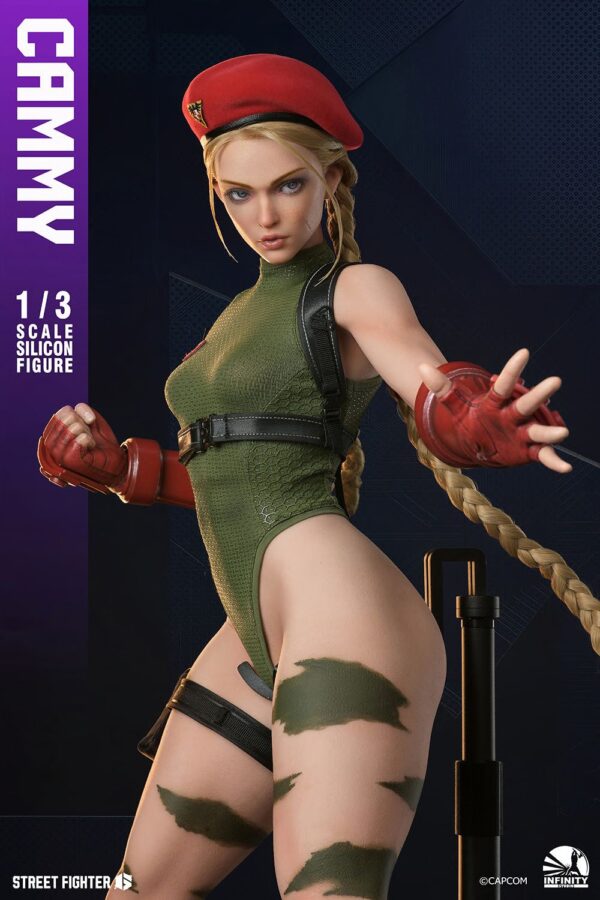 Street Fighter 6 Cammy Silicon Action Figure (Infinity Studio) 3 Street Fighter 6 Cammy Silicon Action Figure (Infinity Studio) 3